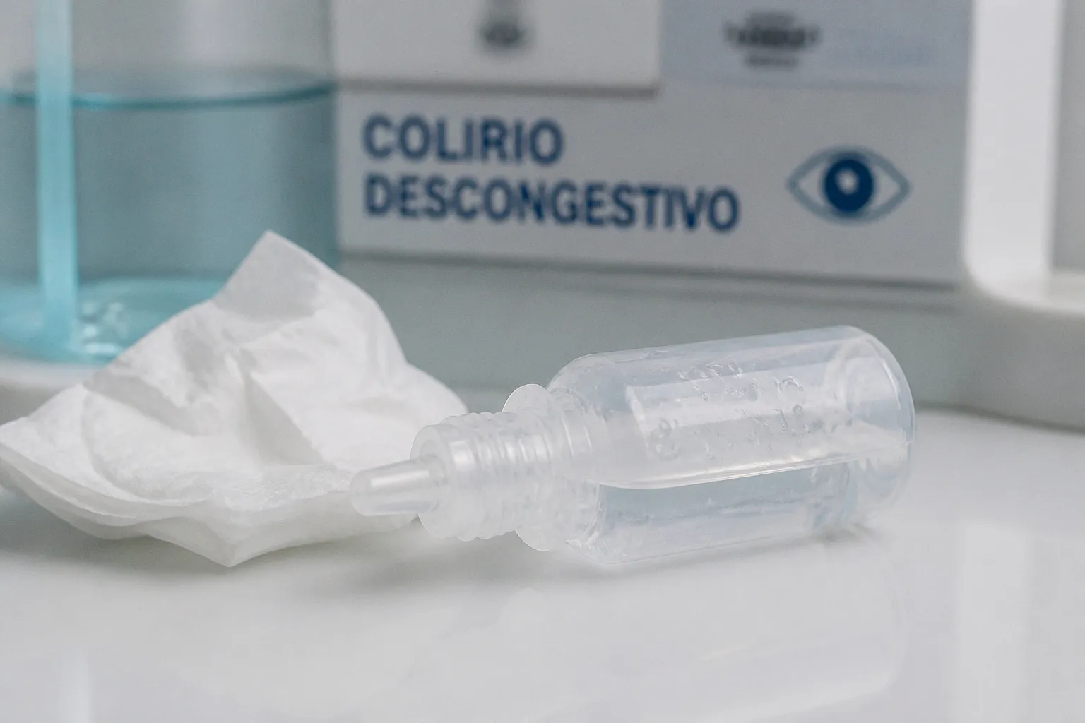 Colirios vasoconstrictores: el caso de un ojo rojo de rebote