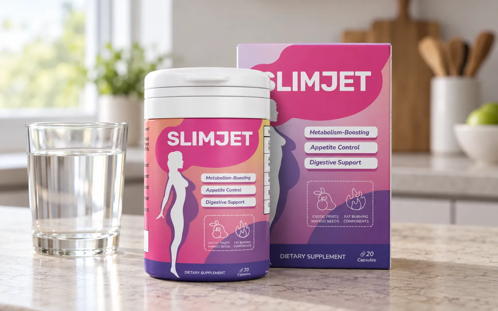 SlimJet — el envase en el día a día
