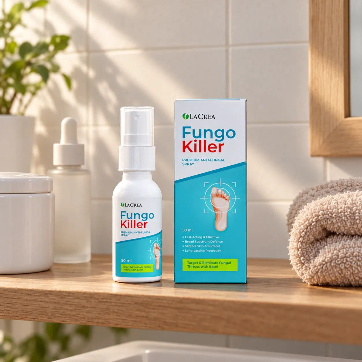 Fungokiller — el envase en el día a día