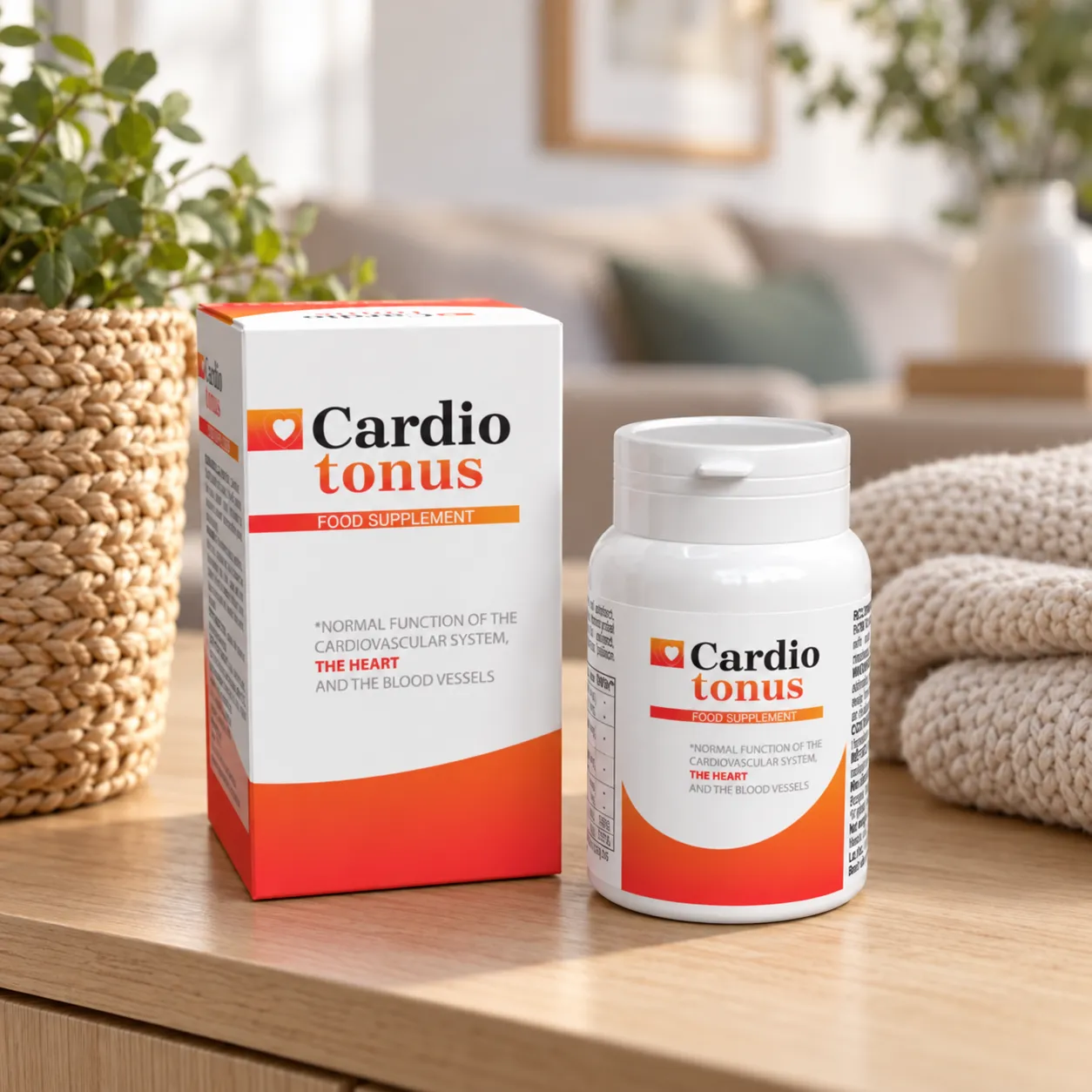 Cardiotonus — el envase en el día a día
