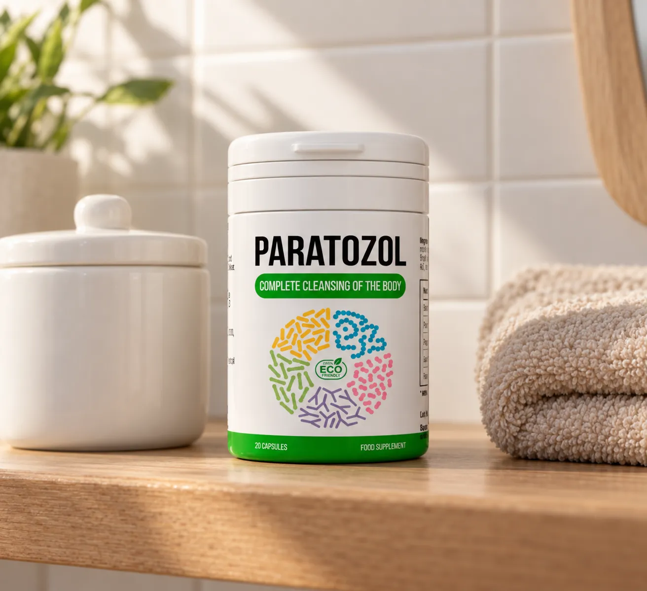 Paratozol — el envase en el día a día