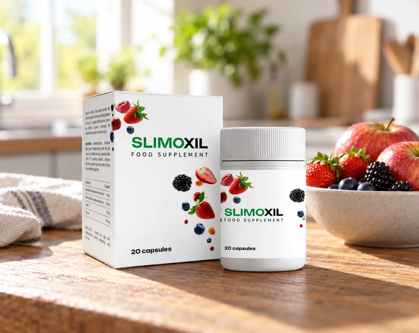 Slimoxil — el envase en el día a día