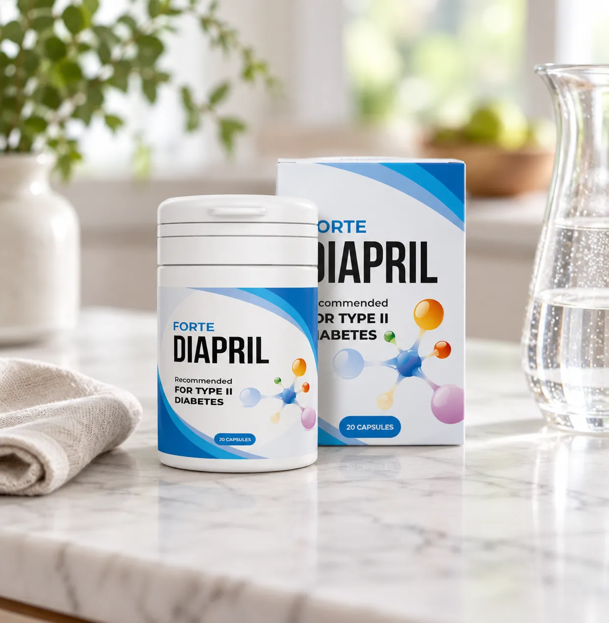 Diapril — el envase en el día a día