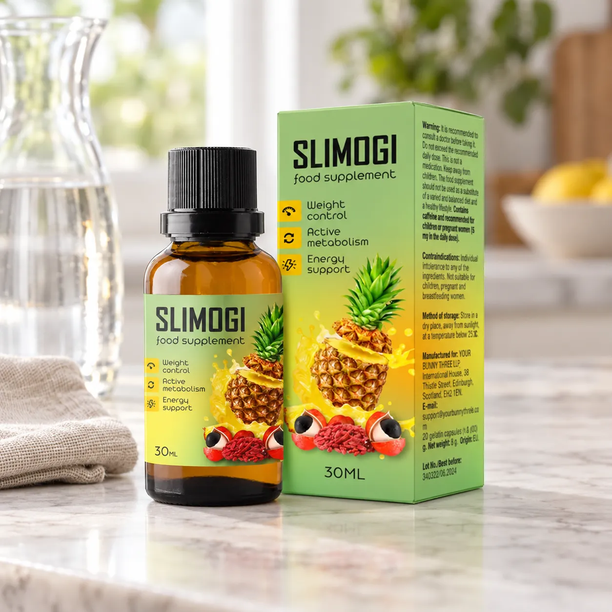 Slimogi — el envase en el día a día