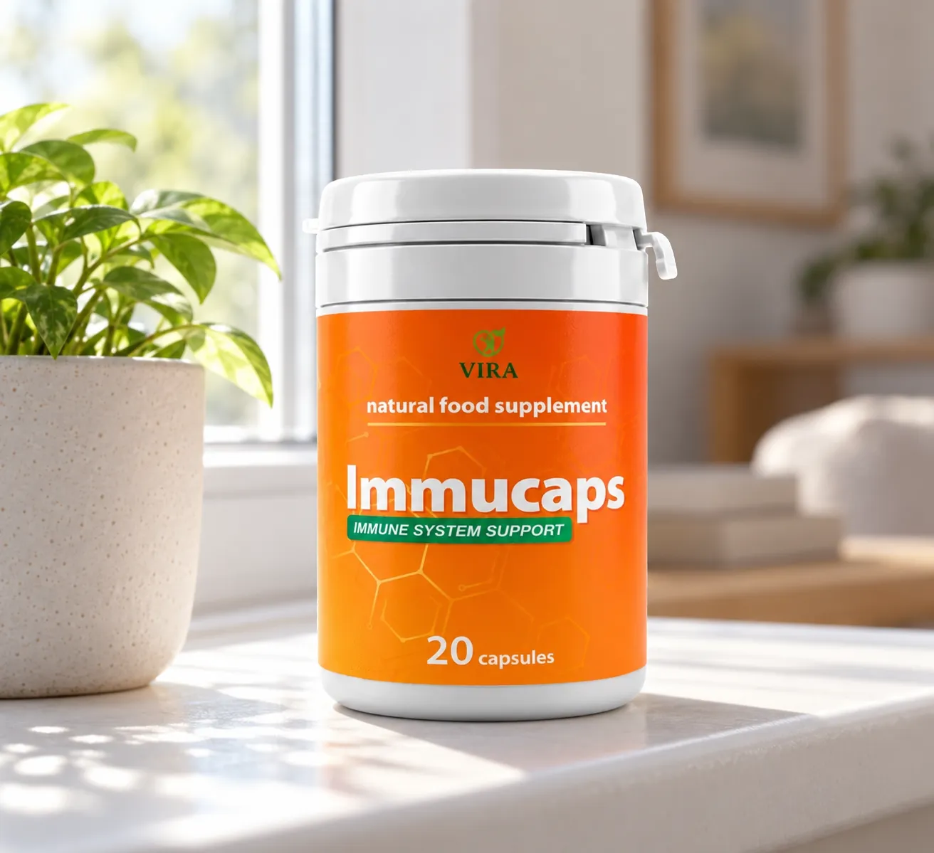 Immucaps — el envase en el día a día