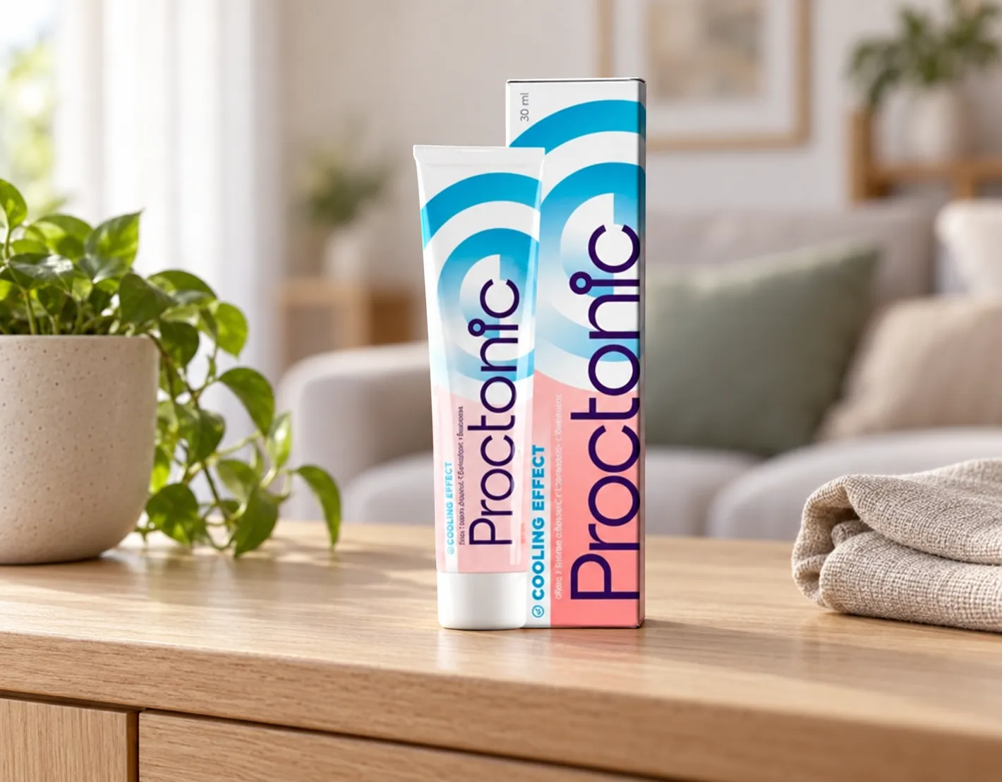 Proctonic — el envase en el día a día