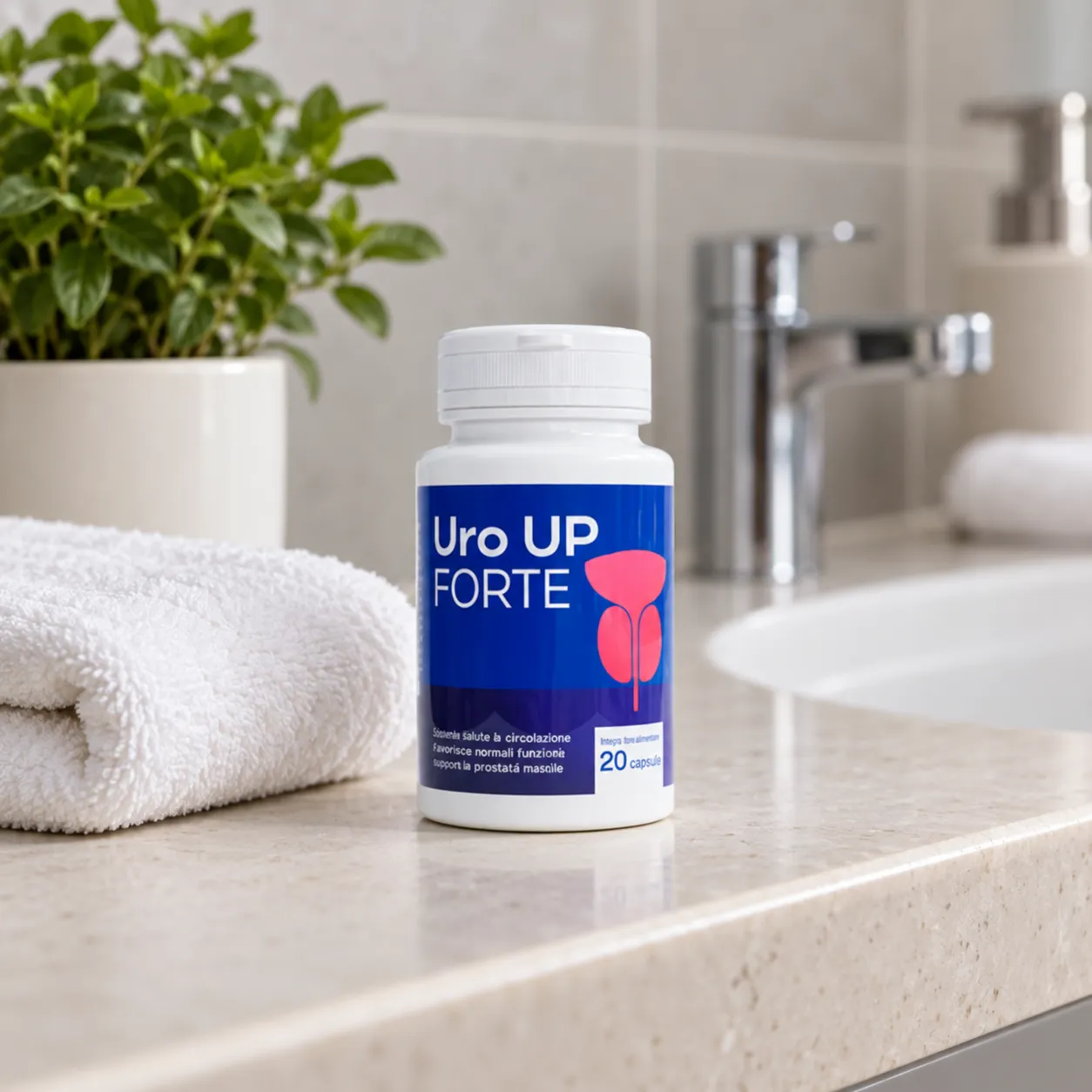 Uro UP Forte — el envase en el día a día